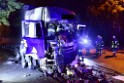 LKW Brand Koeln Rodenkirchen Gruenguertelstr P18